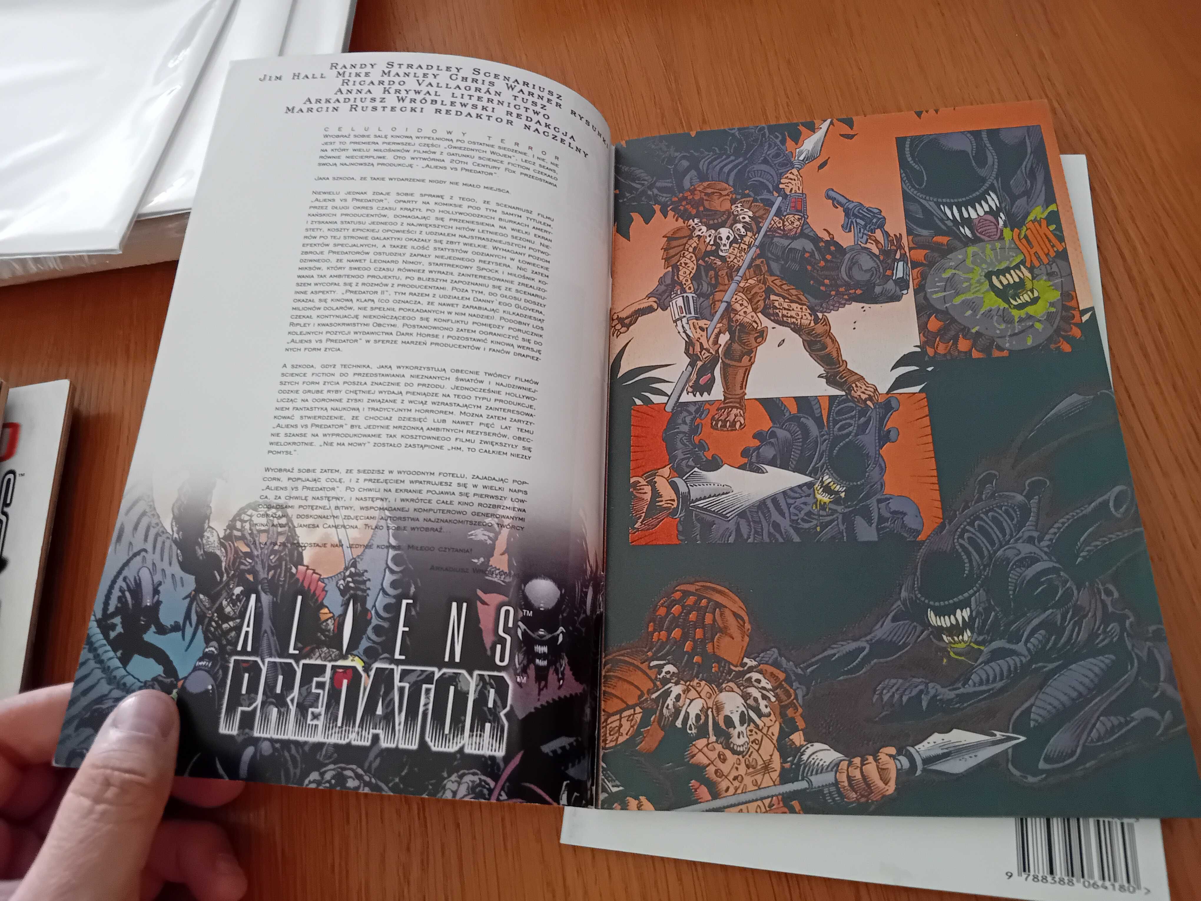 Tm Semic Mega Komiks 99/4 99/5 Aliens vs Predator Wojna czesc 1 i 2