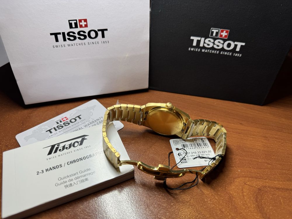 Tissot PRX часы новые оригинал и гарантия золото женские 35 мм