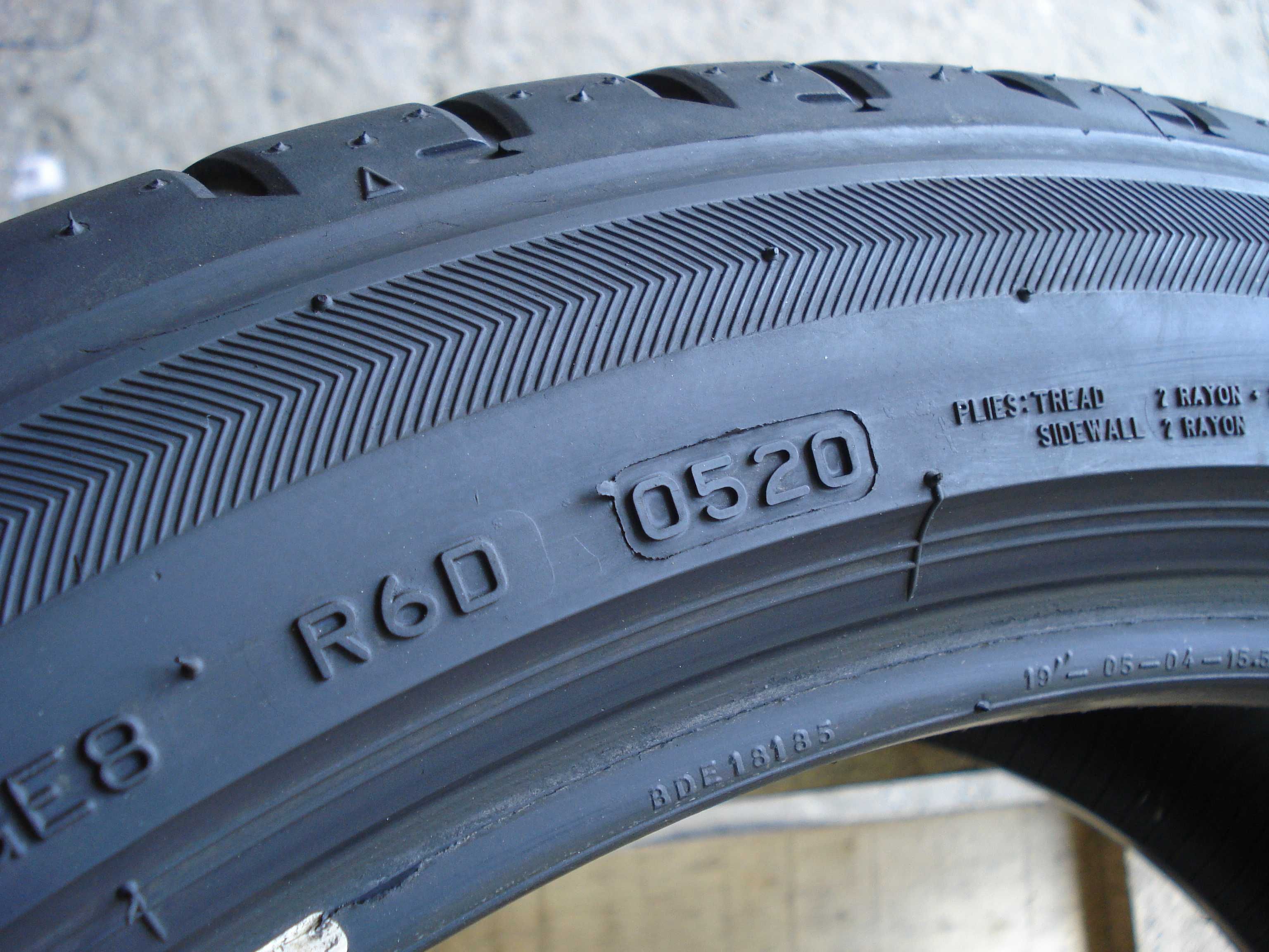 Bridgestone Potenza S001  225/45 r 19  2 - sztuki letnie