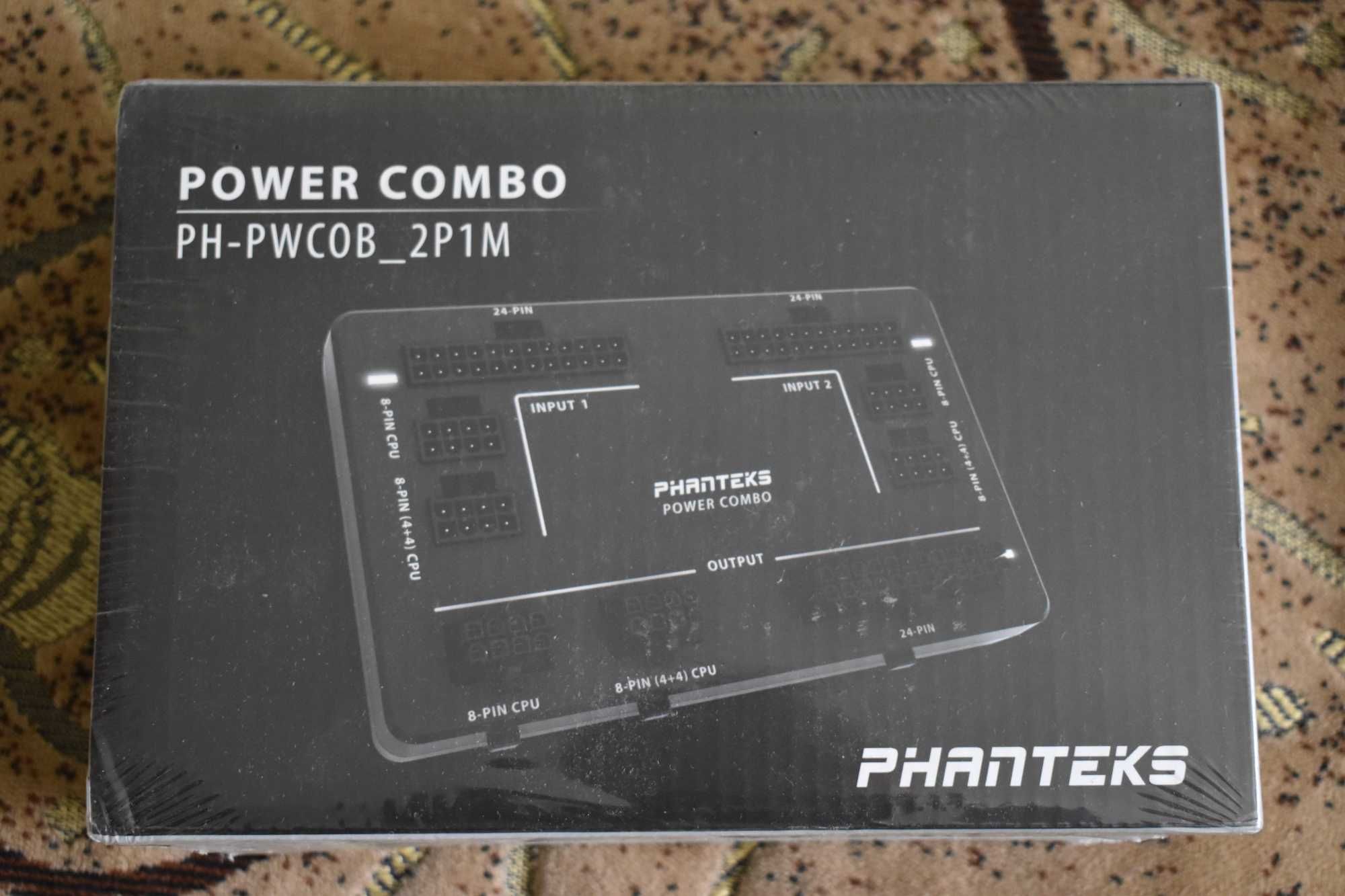 Phanteks Power Combo — адаптер питания системы от двух блоков питания