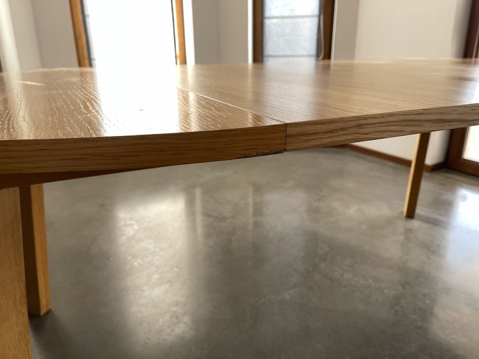 Stol rozkladany fornir debowy 115-211cm