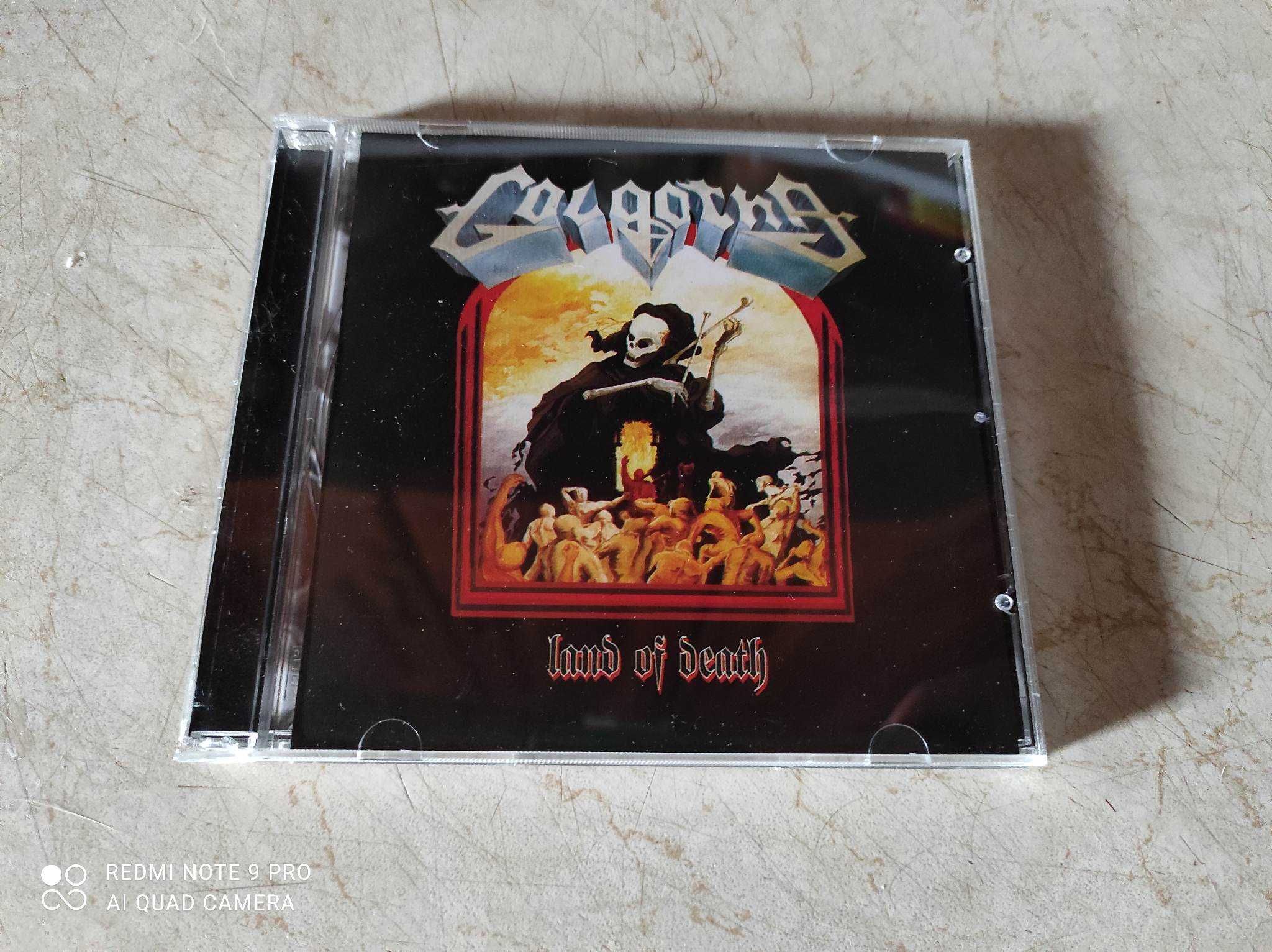 Płyta CD zespołu Golgotha ,,Land of death"