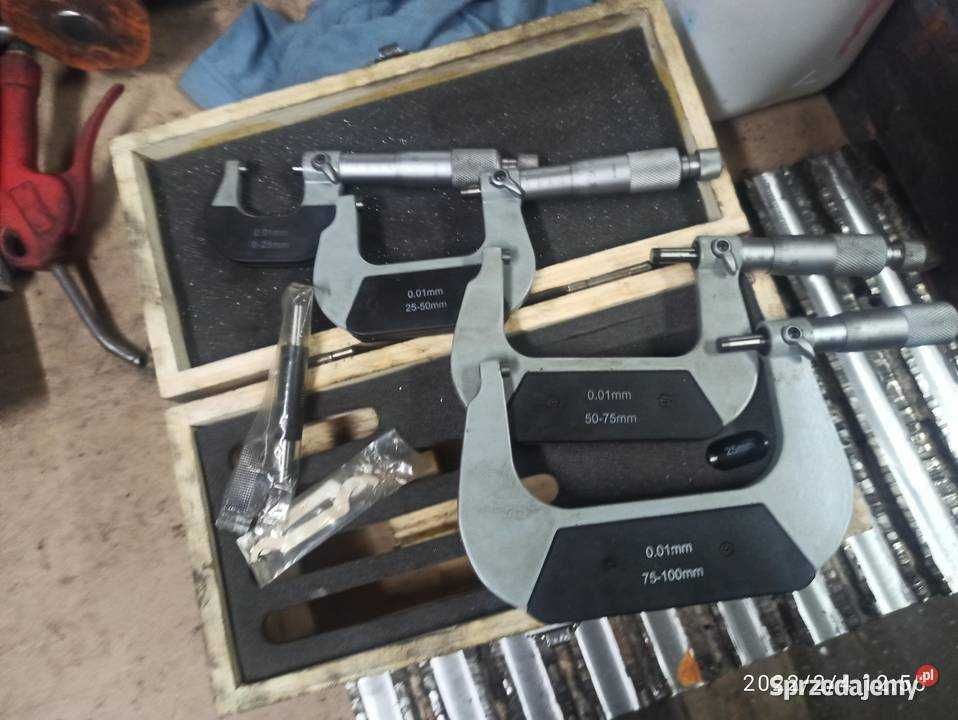 średnicówki różne rodzaje komplet 0d 0 do 100 mm