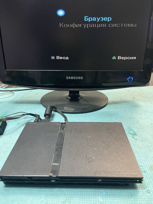Ігрова приставка Sony PlayStation 2, консоль Ps2, scph-75008, соні пс2