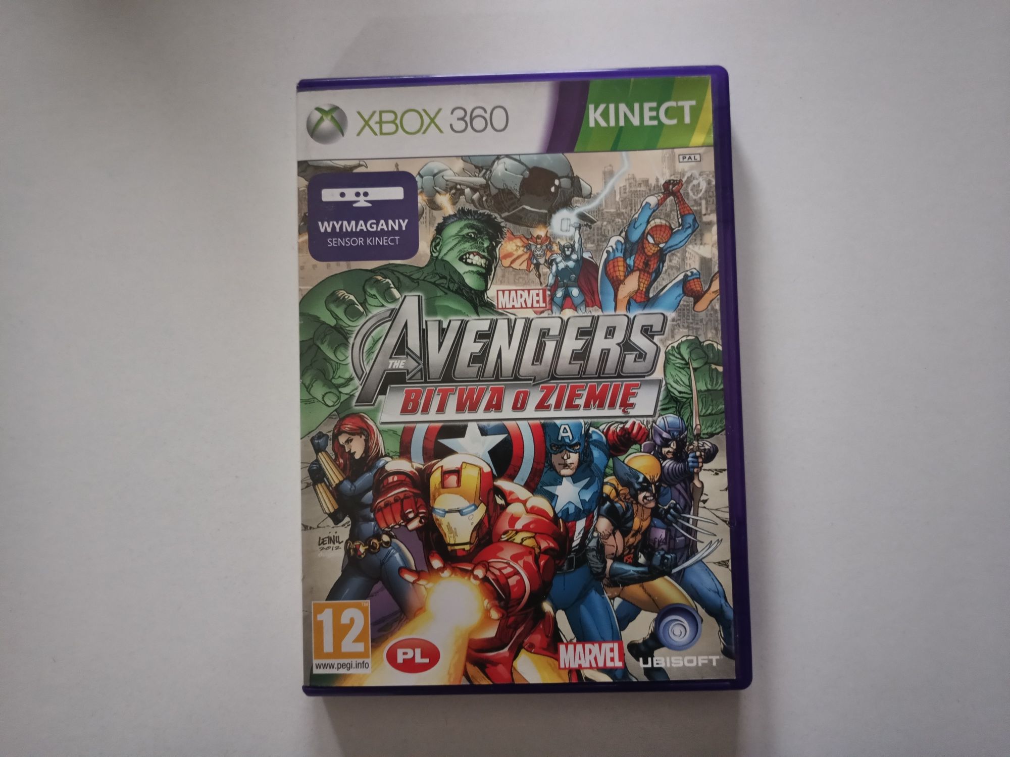 Gra Xbox 360 Kinect Avengers Bitwa o ziemię (Polska wersja)