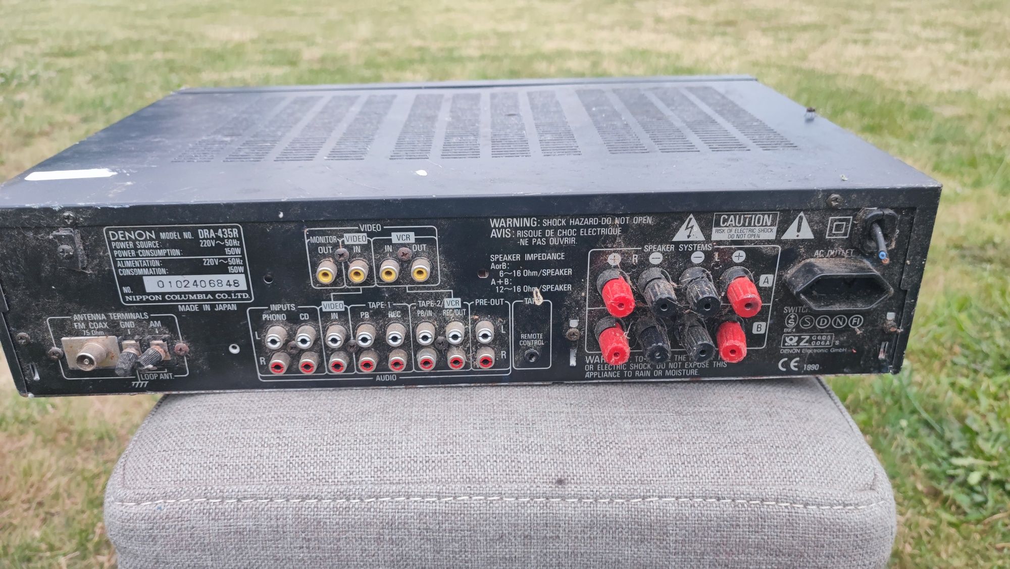 Denon amplituner wzmacniacz DRA 435R