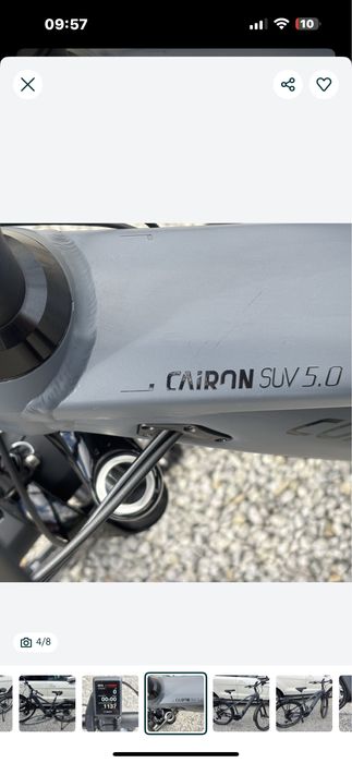 Rower elektryczny Conway Cairon SUV 5.0  jak Nowy