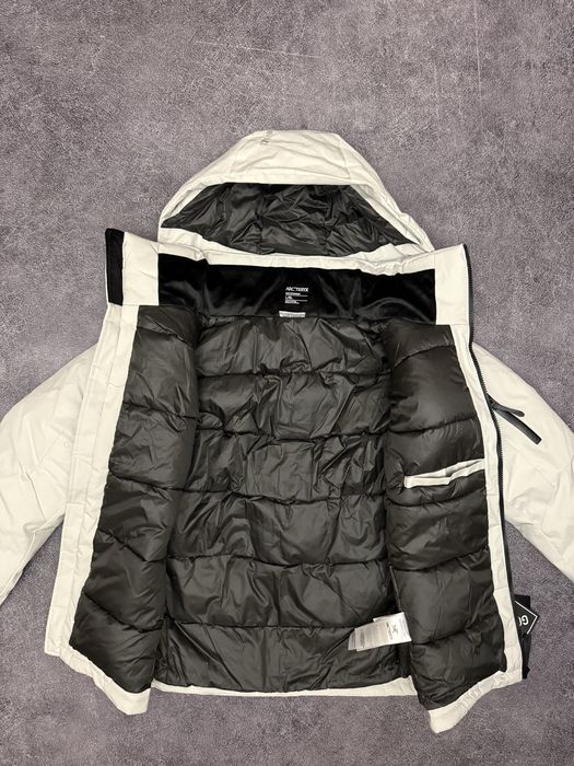 Arcteryx Macai Puffer Jacket white біла куртка пуховик арктерікс макай