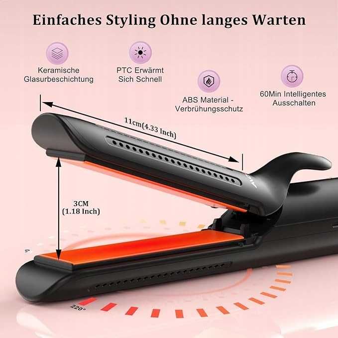 MOCEMTRY Lokówka do włosów 360° Airflow Styler 2 W 1