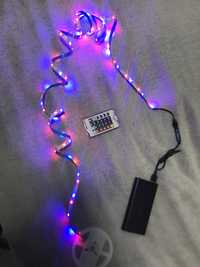 RGB LED лента USB неоновая подсветка светодиодная светильник лампа