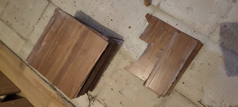 Płytki z demontażu. Bez kleju