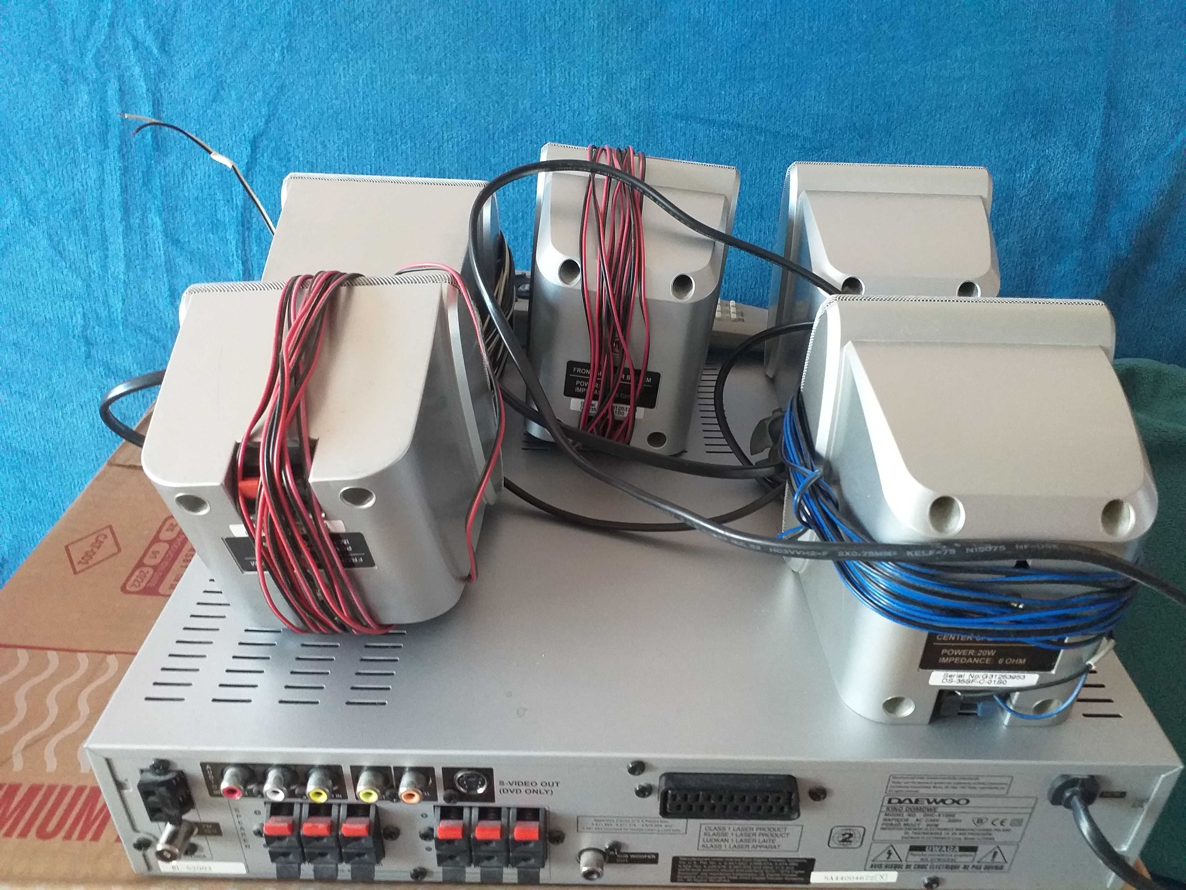 Kino domowe DVD, Amplituner, DAEWOO DHC-X100E