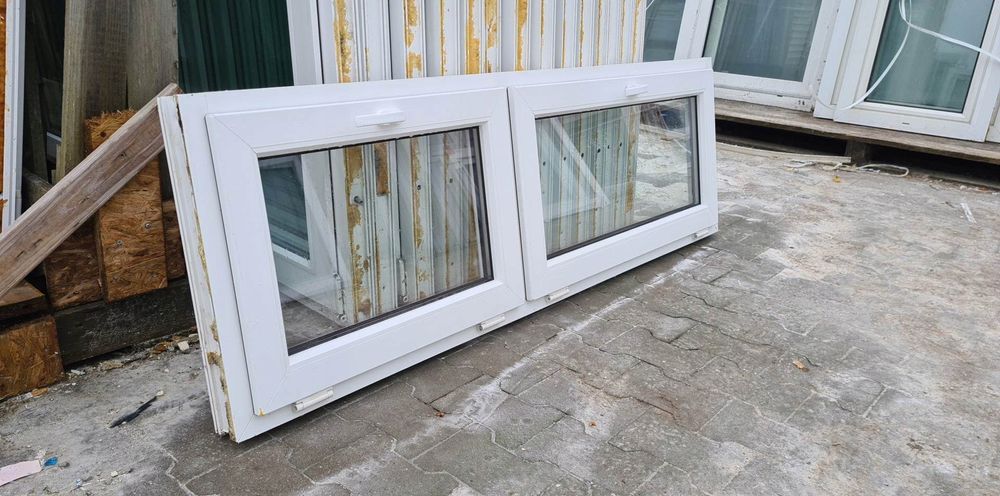 OKNA KacprzaK OKNO PCV 175X55 Używane Plastikowe Lider Okna OLX