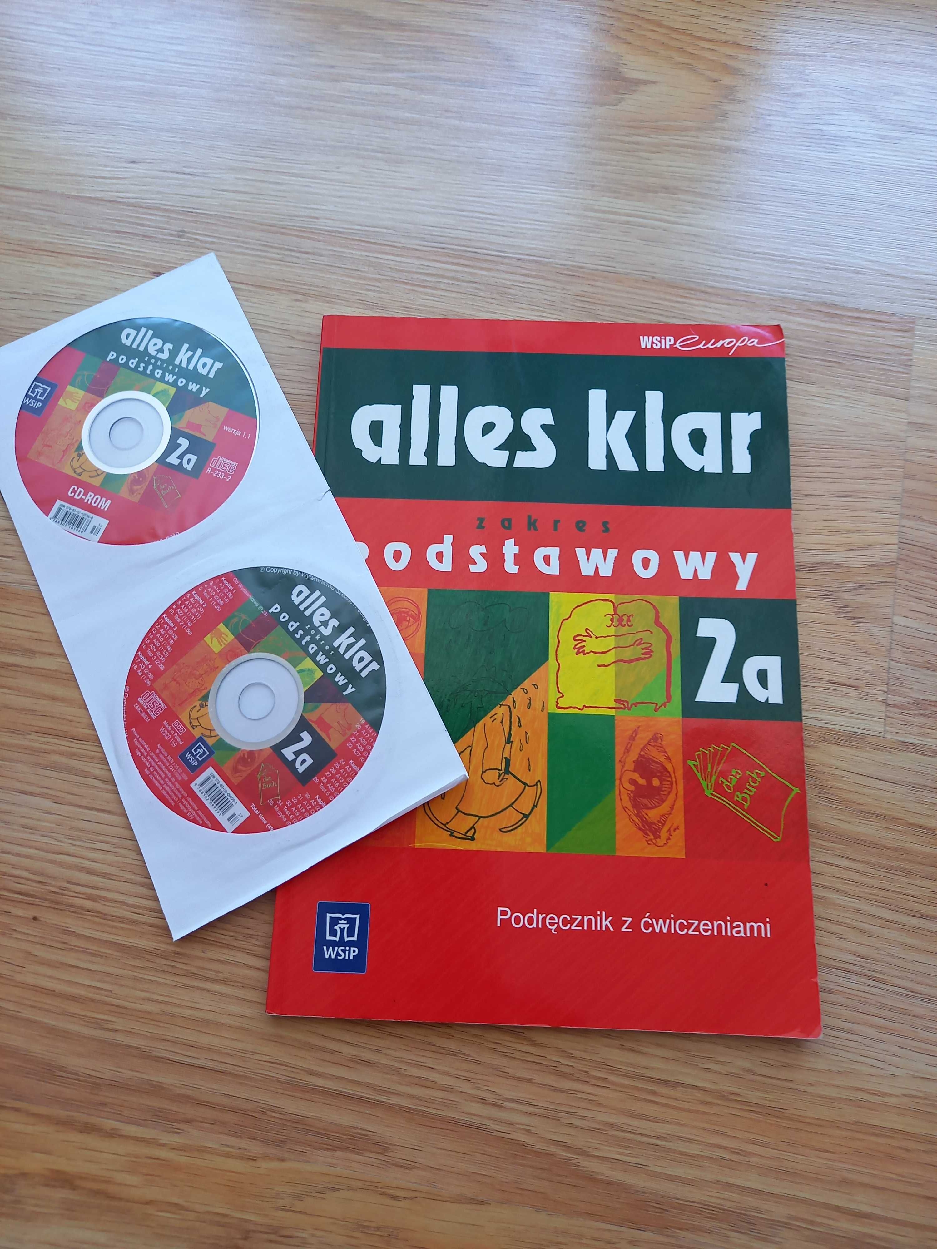 Niemiecki Alles Klar i 2 płyty CD 2A
