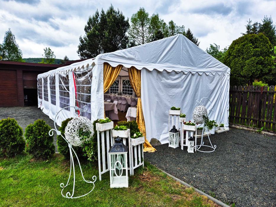 Wynajem namiotów, stołów, krzeseł, drewnianej podłogi - 2025/2026