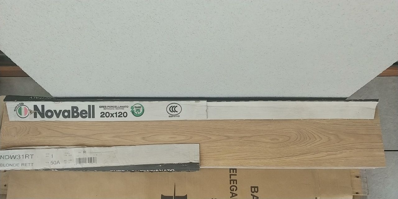 Nova Bell Płytki gresowe z Włoch 20x120 Drewno