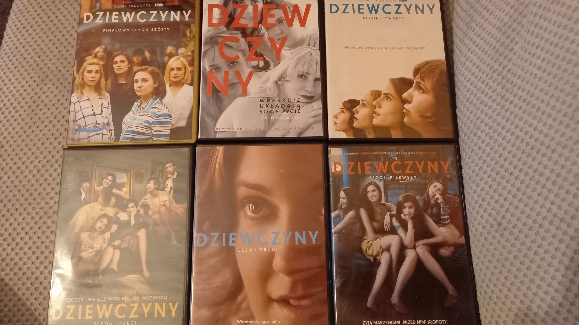 Dziewczyny . zestaw 6 sezonów serialu na dvd