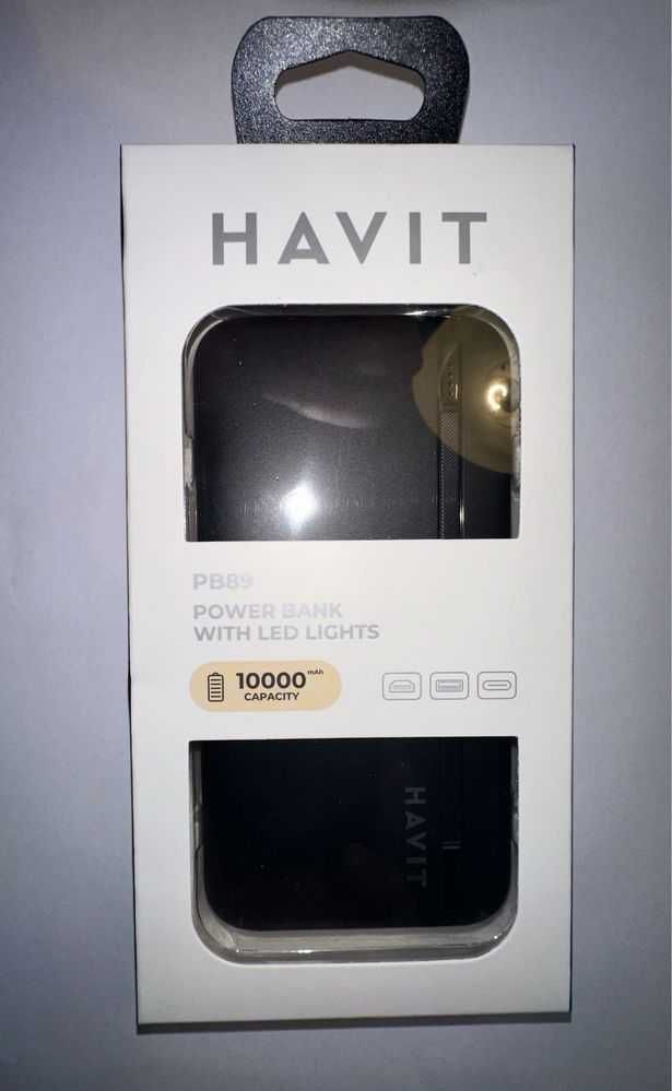 Power bank HAVIT HV-PB89 10000mAh. Black