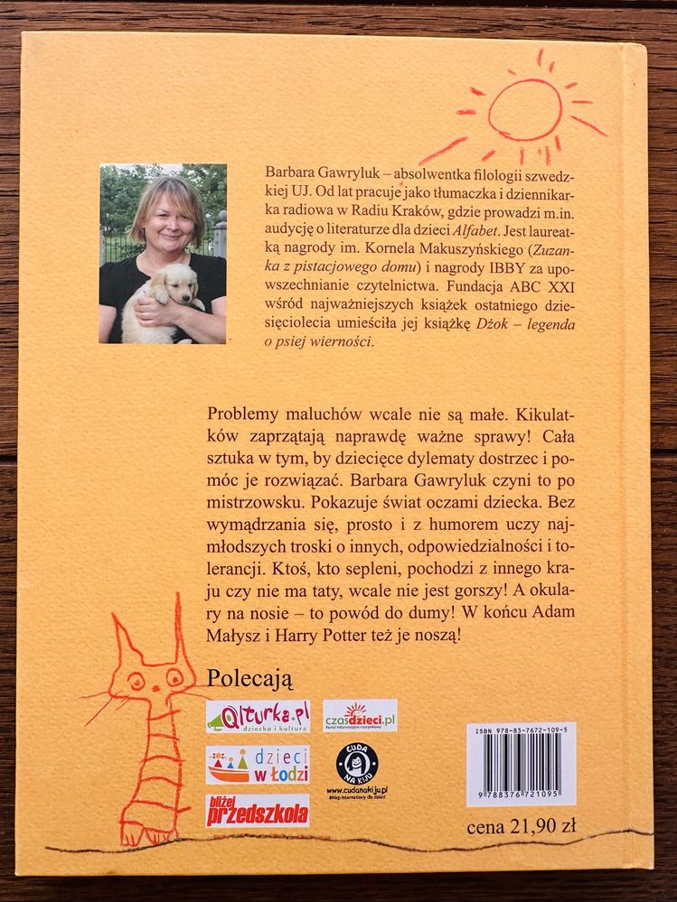 Książka „Przedszkolaki z ulicy Morelowej” Barbara Gawryluk