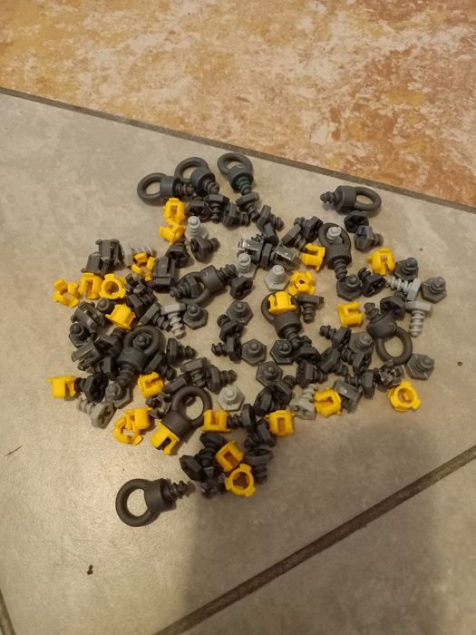 Dźwig żuraw budowlany zabawka do skręcania