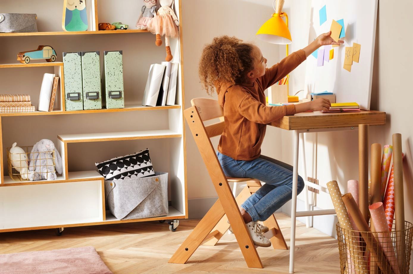 kinderkraft enock krzesełko do karmienia 3w1 białe