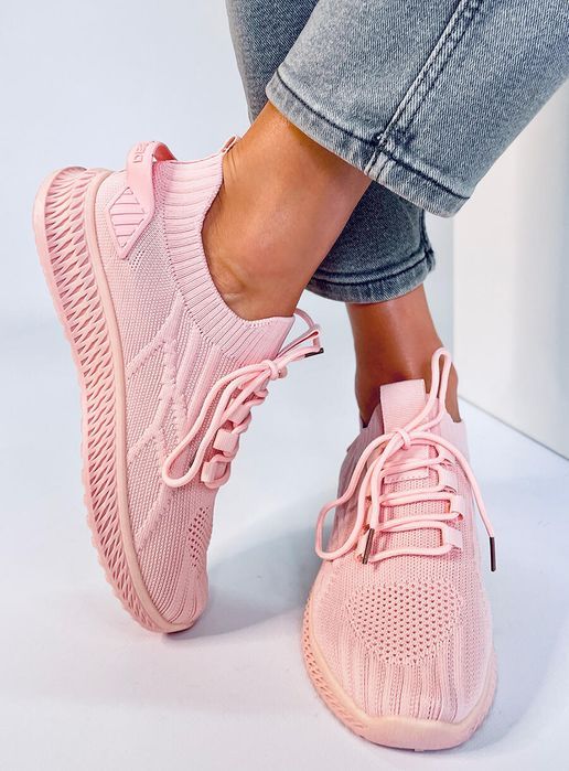 Buty Sportowe Skarpetkowe Zewa Pink