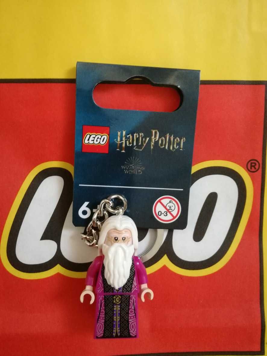 NOWY LEGO Brelok Dumbledore Breloczek z Dumbledoreem 854198