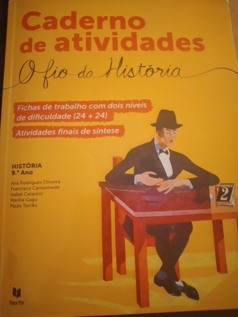 Caderno de atividades O fio da História - História 9º ano