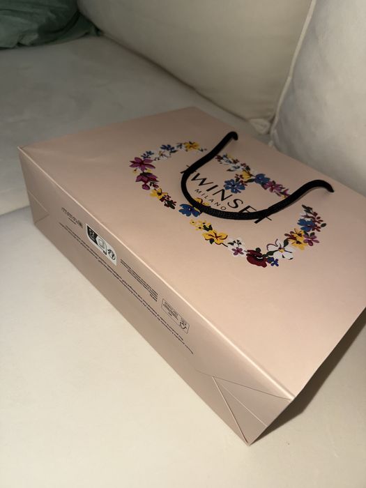 Torba papoerowa Twinset Milano + logowany papier