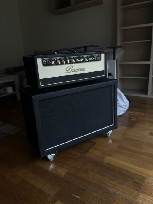 wzmaciacz head Bugera V55HD Infinium + paczka 2x Celestion G12T-75