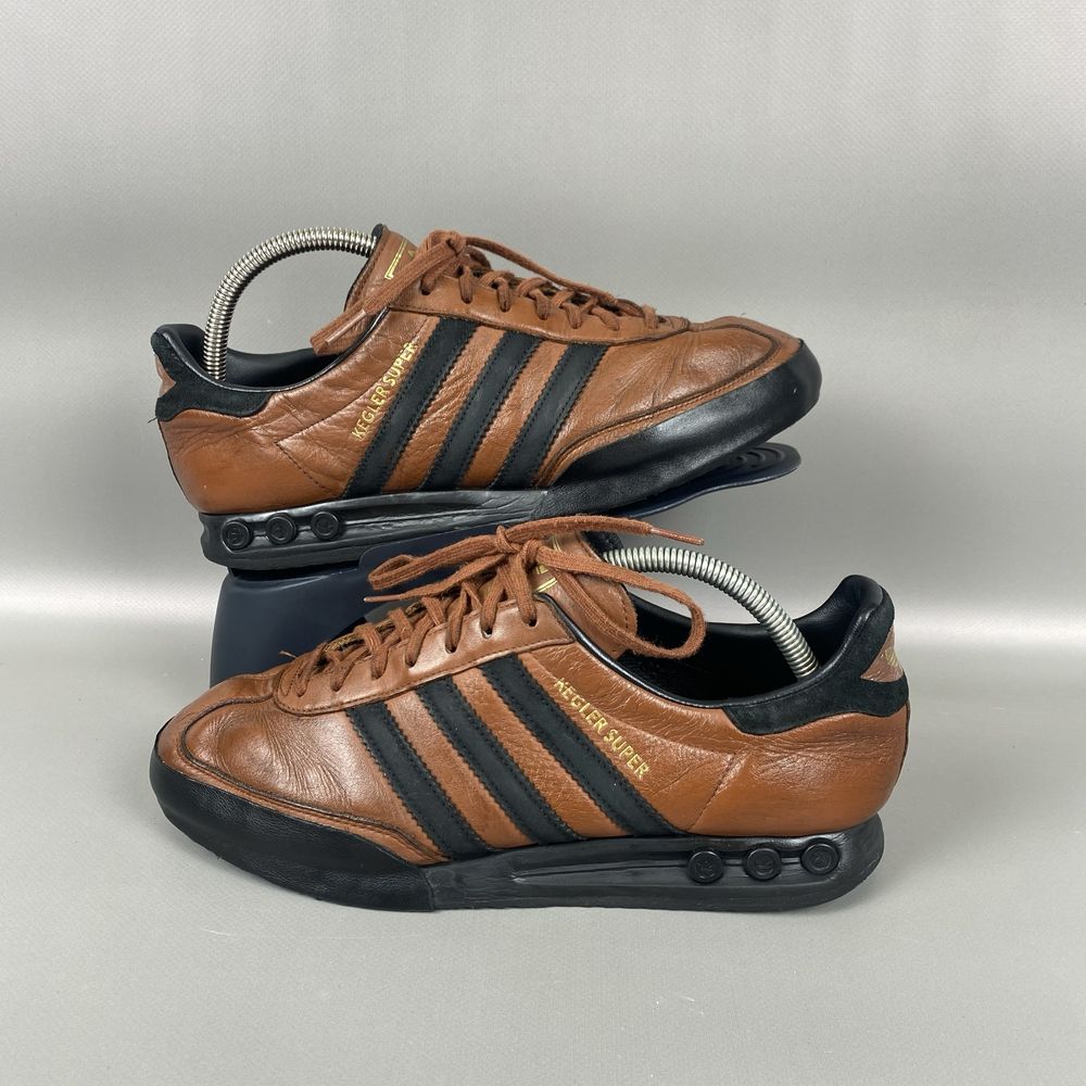 Кроссовки Adidas Kegler Super Leather Brown Vintage [AQ2984]