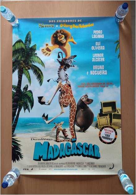 Cartaz/Poster de cinema Madagascar de 2005