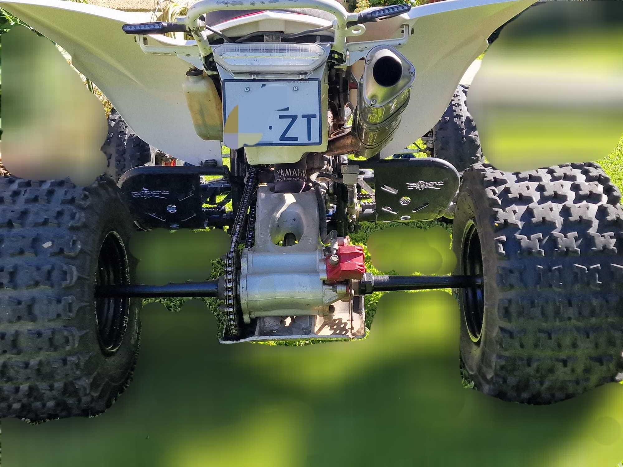 Yamaha yfz 450  matriculada