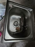 Zlew techniczny jednokomorowy inox