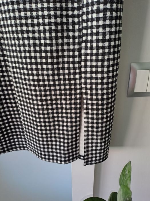 Ołówkowa sukienka w pepitkę H&M S