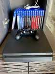 Ps4 SLIM + 18 jogos