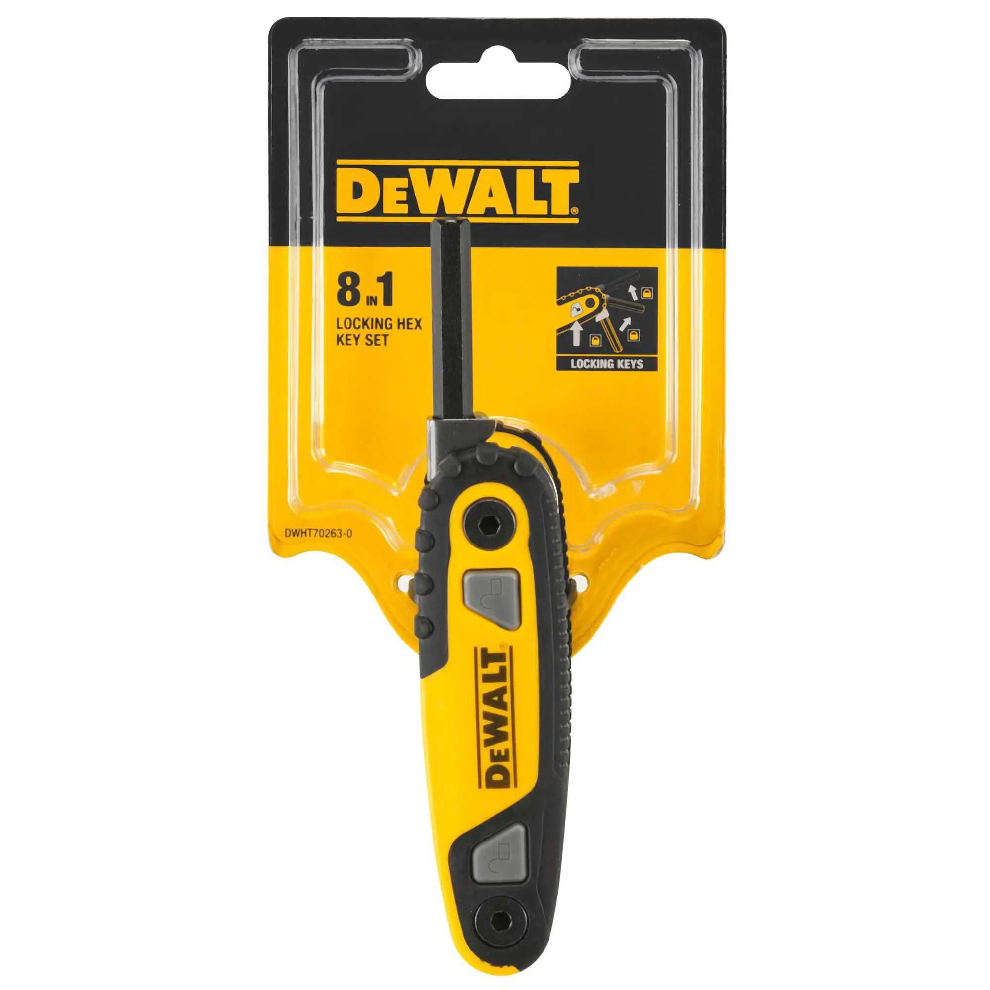 DeWALT DWHT0-70263  Набір шестигранних ключів метричних