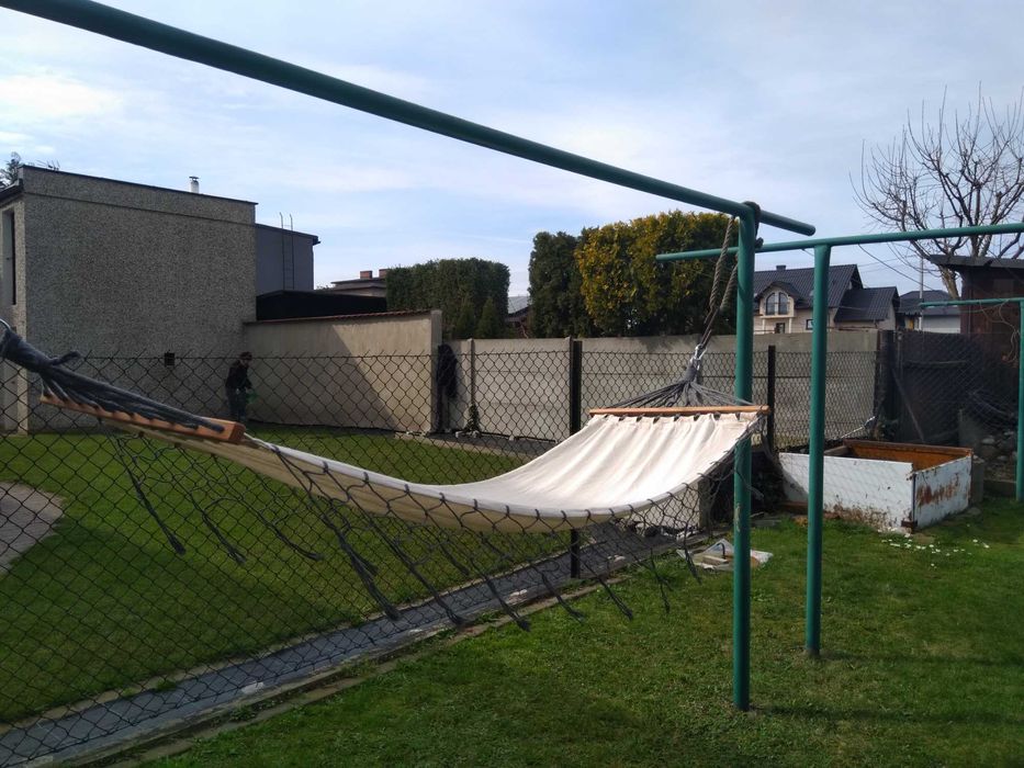 makramowy hamak boho nowy