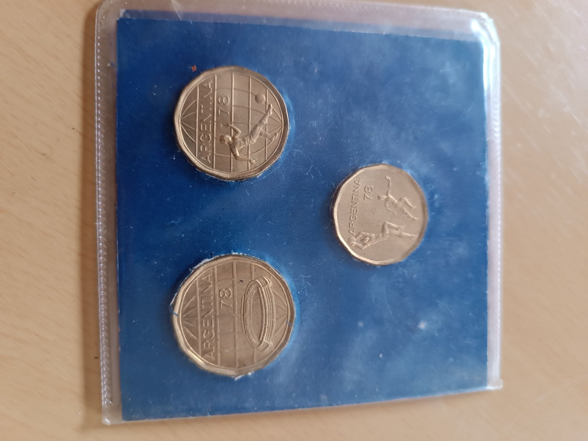 Caderneta de moedas Argentina 78
