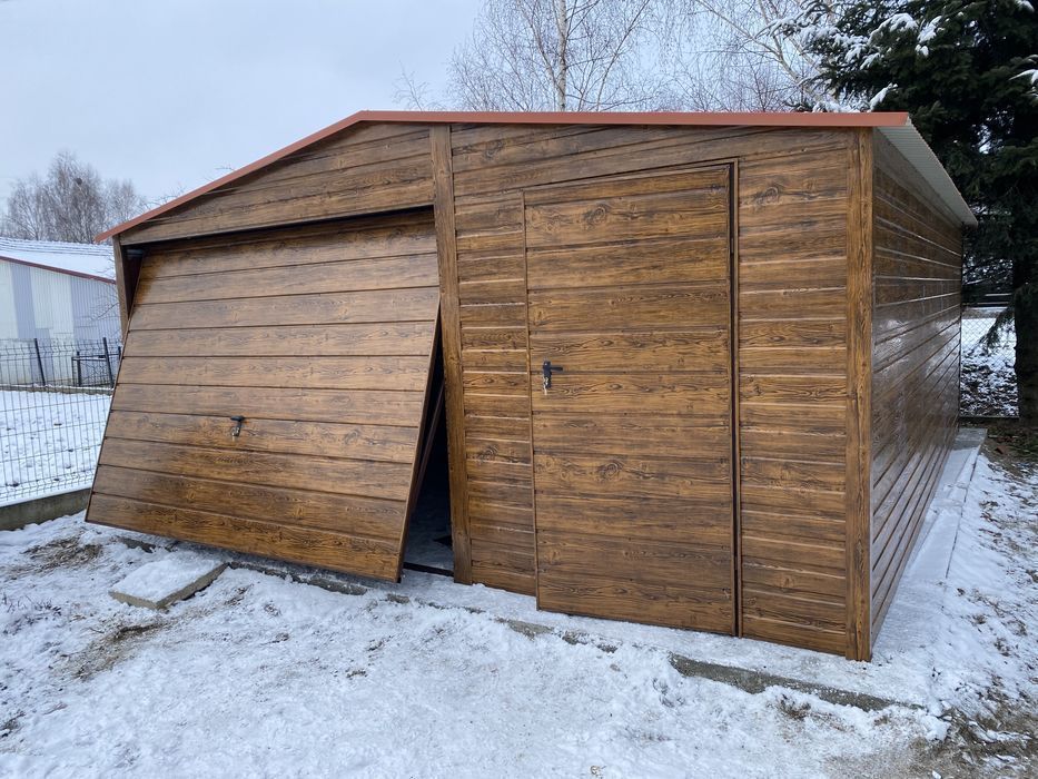 Garaż Drewnopodobny, garaże drewnopodobne na Każdy wymiar