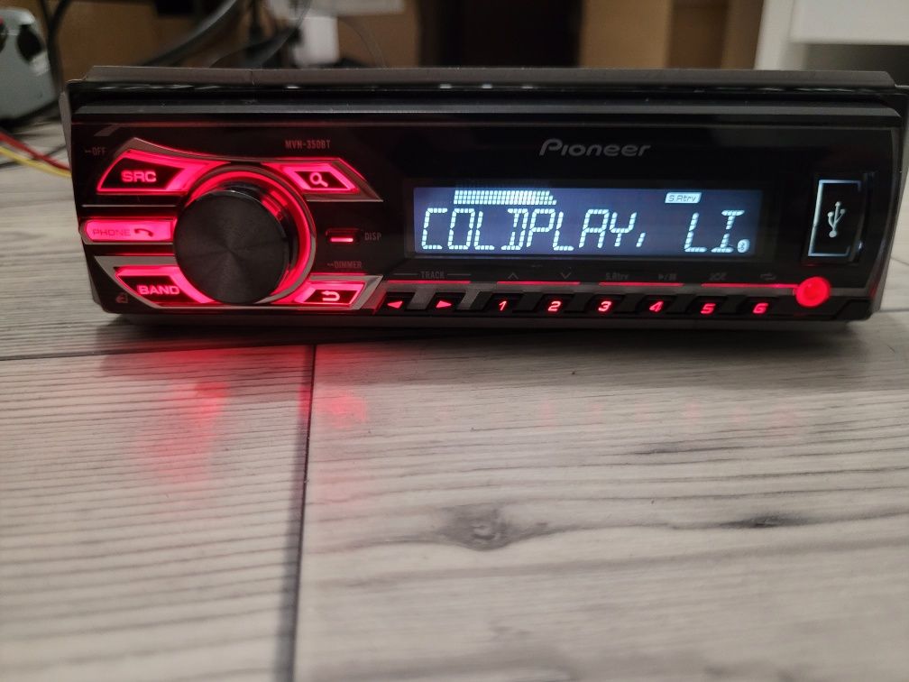 Radio samochodowe Pioneer 4x50W MOS-FET BLUETOOTH,USB/IPOD/IPHONE,DUAL