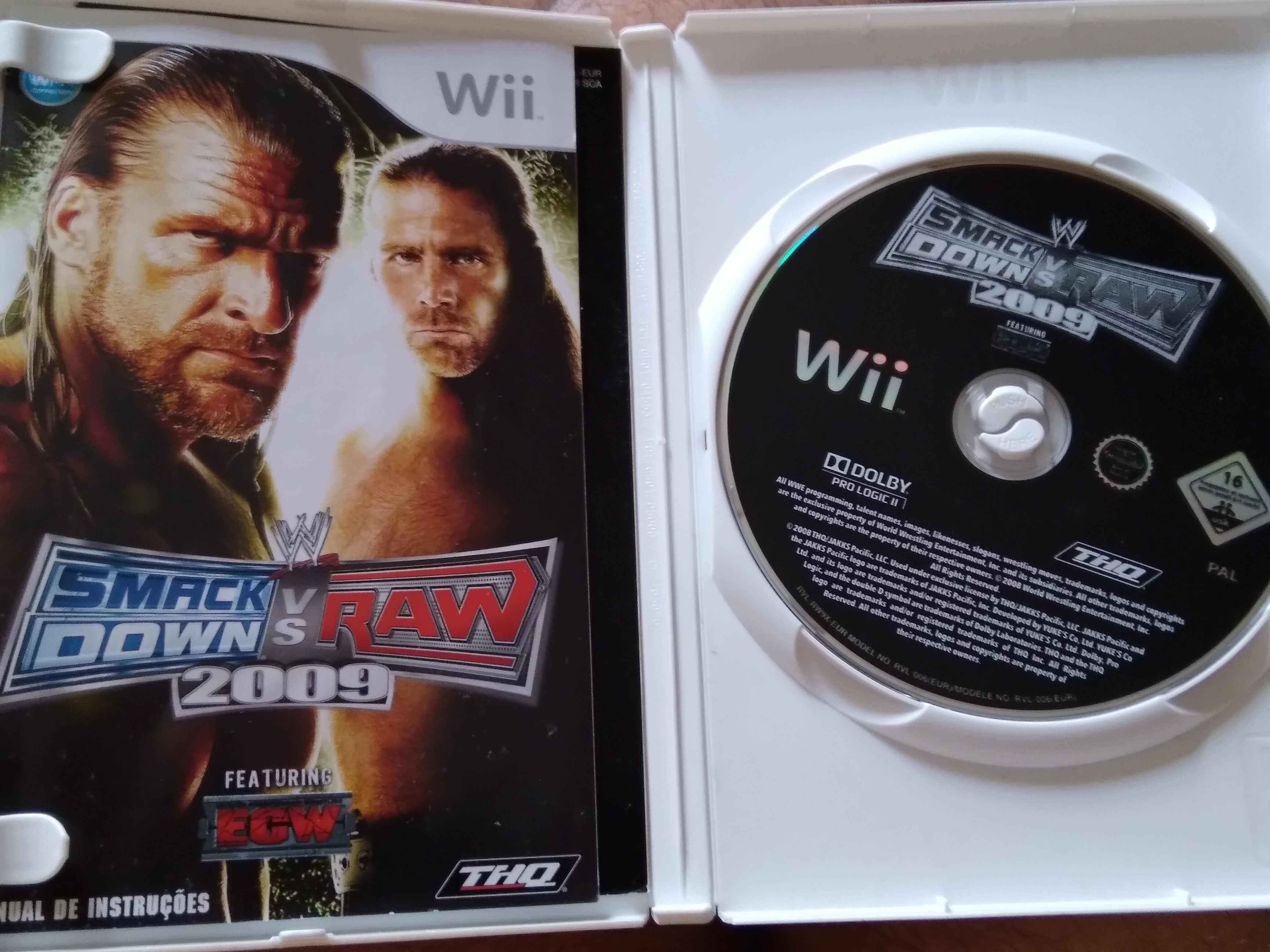 Jogo Wii Smackdown vs RAW