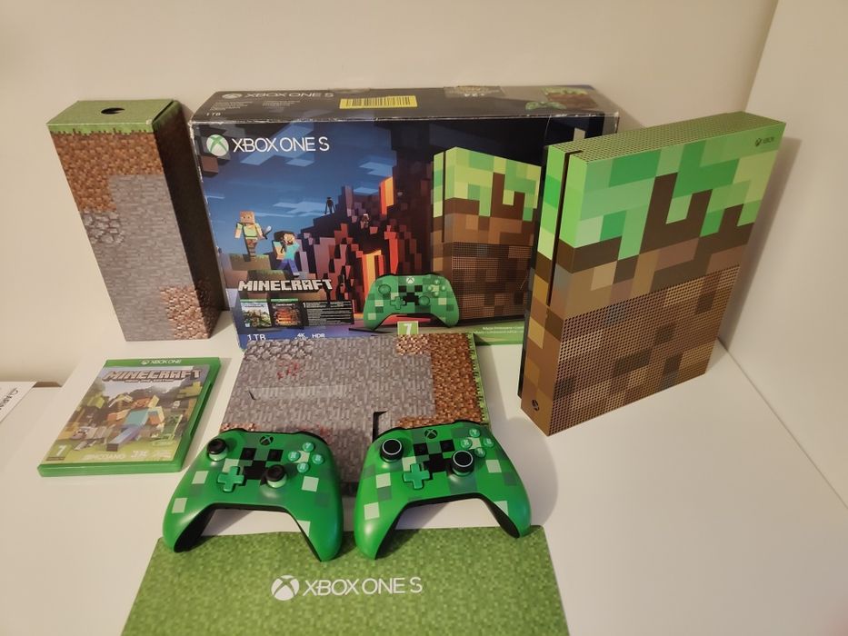 Xbox one s Minecraft Limited Edition