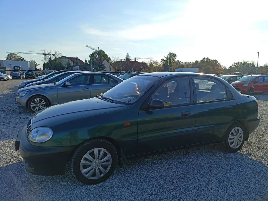 Daewoo Lanos 1.5 Benzyna,100KM,Klimatyzcja,1właściciel,Wwa,KOMIS GREEN LIGHT