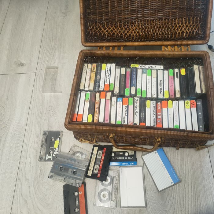 Kasety magnetofonowe metal rock