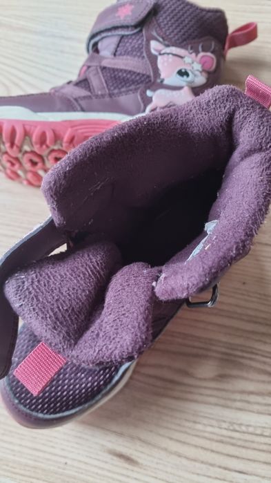 Buty zimowe dziewczęce