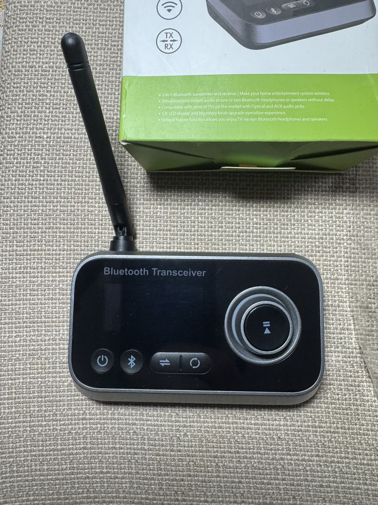 Трансмітер. Бездротовий адаптер Bluetooth 5.0 приймач та передавач