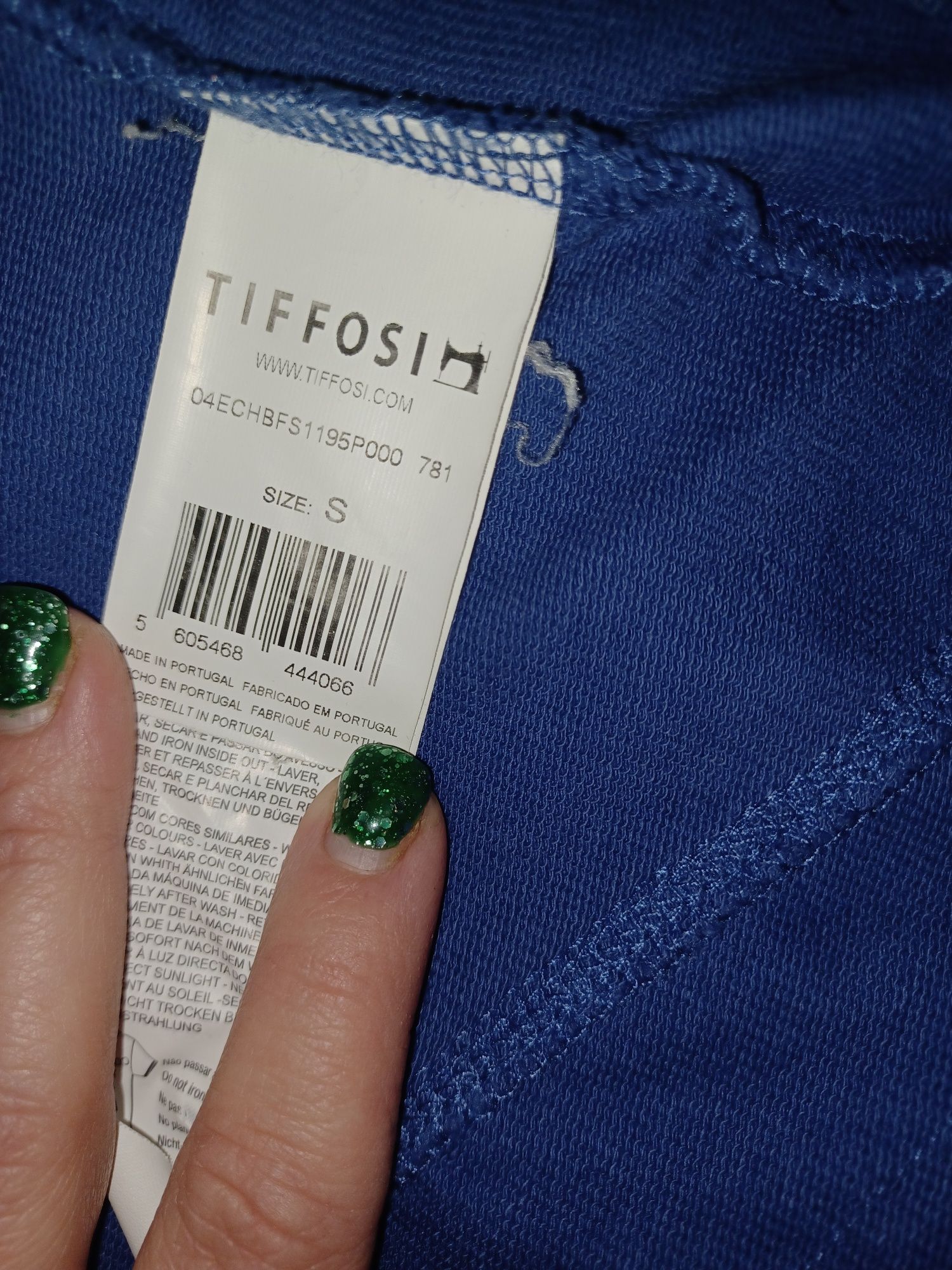 Casaco Azul Tiffosi S