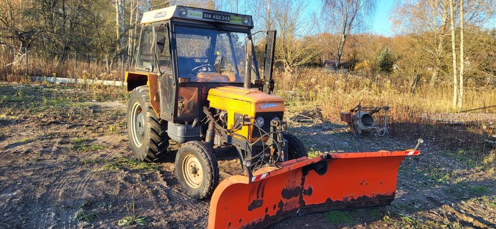 Zetor 5011, pług do odśnieżania 5211