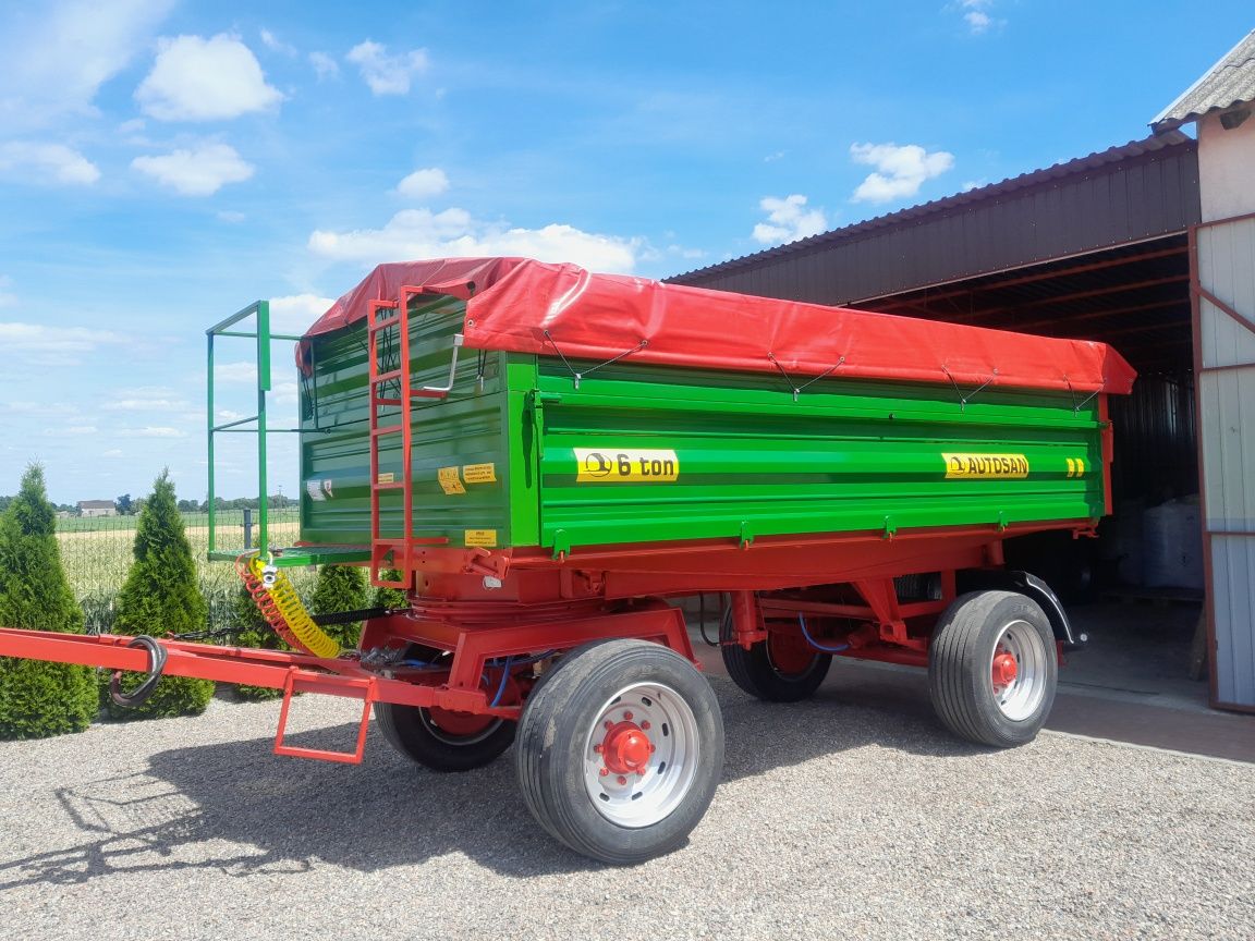 Przyczepa autosan d55 6ton d47 pronar